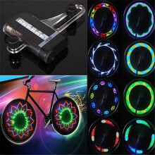 Bike Wheel Lights Waterproof LED 2-Pack