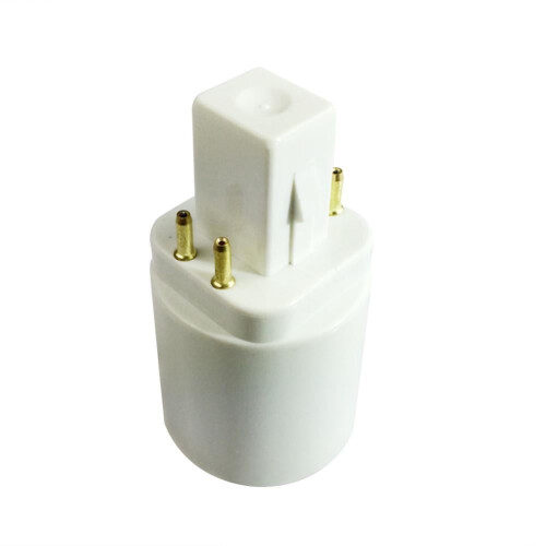 G24q - E27 LED-polttimoadapteri, 4-nastainen, 15 mm:n ruuvi 1