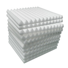 Opruiming! 10 stuks geluidsdempende pads - Akoestisch schuim met hoge dichtheid voor een betere geluidskwaliteit - Studio Wedge Tiles