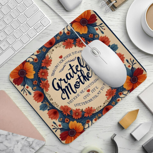 Grateful Mother musematte med sklisikker gummibase 8,3x9,8 1