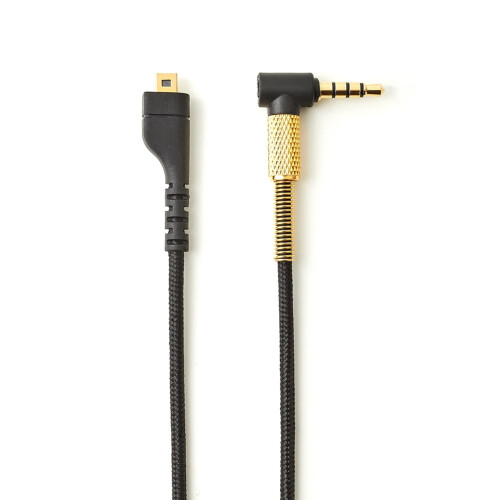 Câble d'extension tressé micro USB vers AUX 3,5 mm, 2 m 2