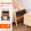 Taburete plegable de madera para la entrada del salón. 6
