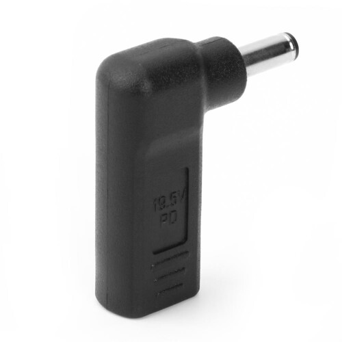 Convertor USB-C la DC4.5x3.0mm, 90 de grade 1