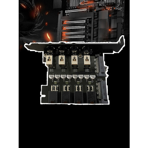 Stromerweiterungskarte Dual-Channel-SATA-Controller 4-Bit PCI 1