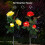 Rosette solari a LED per giardino esterno (confezione da 2) 2
