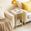 End Table with USB Charging Station and 3-Tier Adjustable 7