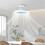 Ventilateur de plafond HKUKY avec éclairage 2 en 1 et télécommande 6
