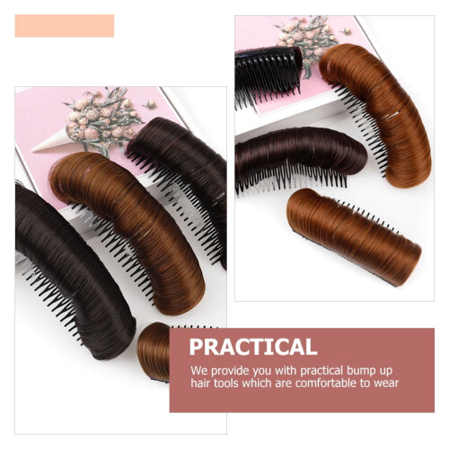 Extensiones de cabello rizado y voluminoso (3 piezas) 2