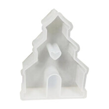Múnlaí Silicone le haghaidh Tithe Réitigh, Coinnleoir, Plástar, Céir, Roisín - Múnlaí Croí & Cnámharlaigh DIY Cruthaitheacha atá