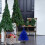 Silver Christmas Tree 30cm Artificial Mini Pine Tree 8