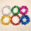 Décorations de Noël suspendues multicolores 7,5 m 7