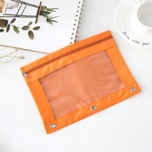 Winysin Federmäppchen mit transparentem Fenster, Schreibwarentasche, Ordner, Aufbewahrungstasche für Klassenzimmer