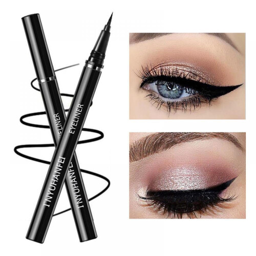 Waterproof Liquid Eyeliner Pen Black 10 Pack