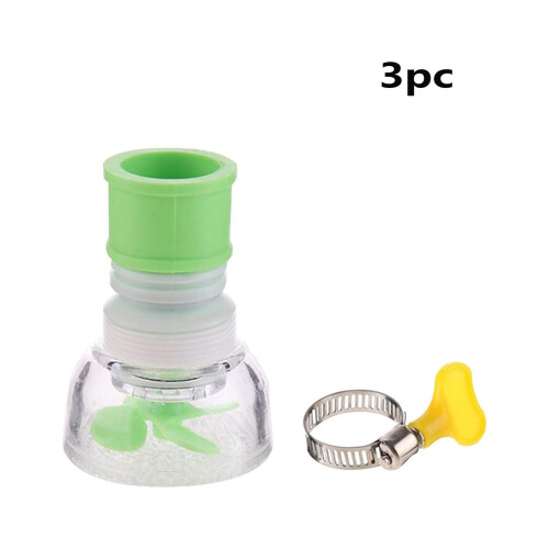 Rotatable Kitchen Faucet Nozzle Set 3pc