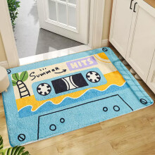 Retro Cassette Door Mat Anti-slip Living Room Bathroom