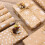 Weihnachtspapier-Set, khaki, 5 Rollen 5