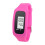Digital LCD Pedometer Watch with Leather Band 20mm 6