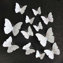 Butterfly PVC wall decals for kids room 12 pcs