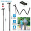 Folding Cane Adjustable Height Black 1 Count 1