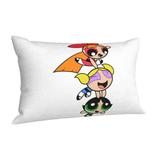Powerpuff Pigerne Pudebetræk Superbløde Fnugget 20x30Inch 1
