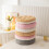 Artificial Lambswool Seat Cushion Round 26 cm 5