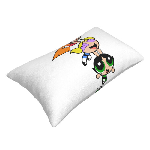 Powerpuff Pigerne Pudebetræk Superbløde Fnugget 20x30Inch 2