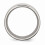 Anillo de titanio ranurado de 9 mm pulido 3