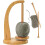 Magnetisk garnballholder i tre, 2 stk. 5