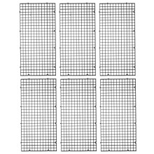 6 bucăți din plastic pentru acvariu, separator de izolare pentru acvariu, placă de filtrare, suport pentru divizor de plasă