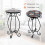 Round Mosaic Side Table - 30x50 cm, Indoor/Outdoor 3