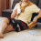 Kurze Herren-Pyjamahose mit Cardinals-Logo 5