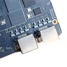 H5000M 5G CPE Router WIFI7 Placa de Desarrollo MT7987+MT7991 Puertos Ethernet Duales de 2,5 G para RM500Q RM520N-GL RM502Q FM350