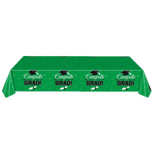 Graduation Tablecloth Plastic Rectangle 54 x 10 Inches
