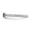 Emerald sterling silver ring single stone 3