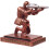 Portapenne Executive Knight, accessorio da scrivania in ferro, 1 pezzo 4
