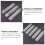 Pen Cases Frosted Transparent 25 Pcs 4