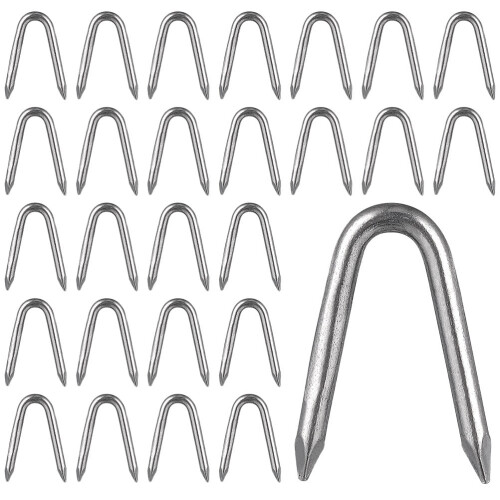U-shaped fencing nails iron 30 pcs