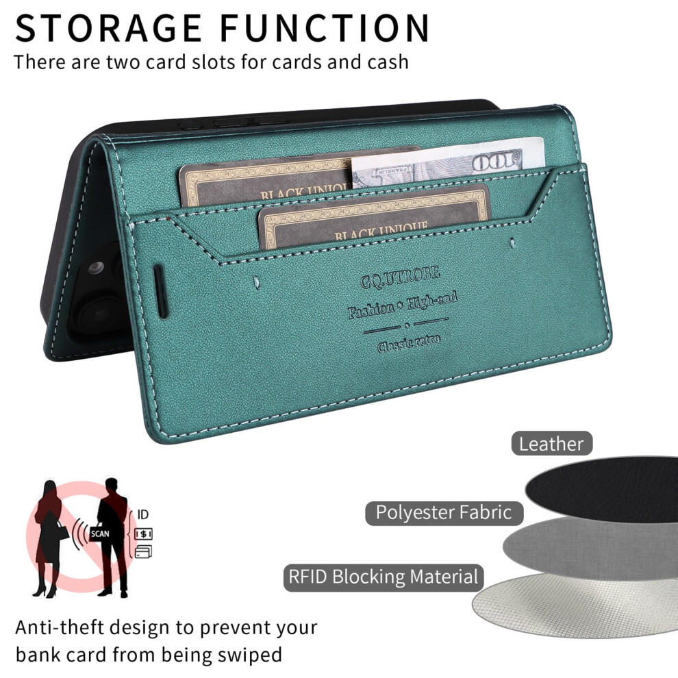 Magnetic Leather Wallet Case For Samsung Galaxy S23 Ultra, 354484004154