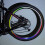 Reflektierende Fahrradfelgenaufkleber, rot, 12er-Pack 5