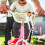 Kinderfiets met bel en cartoonontwerp 5