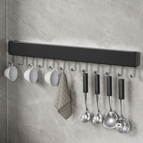 Decorative Tension Wall Hooks Bathroom Kitchen Closet 1 Pack 2