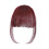 Extensiones de flequillo con clip de cabello natural para mujer 2