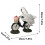 Halloween Ghost Bike Statue with Pink Pumpkin1pc 7