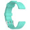 Men's Silicone Watch Band Sweat-Resistant Solid Color 20mm 4