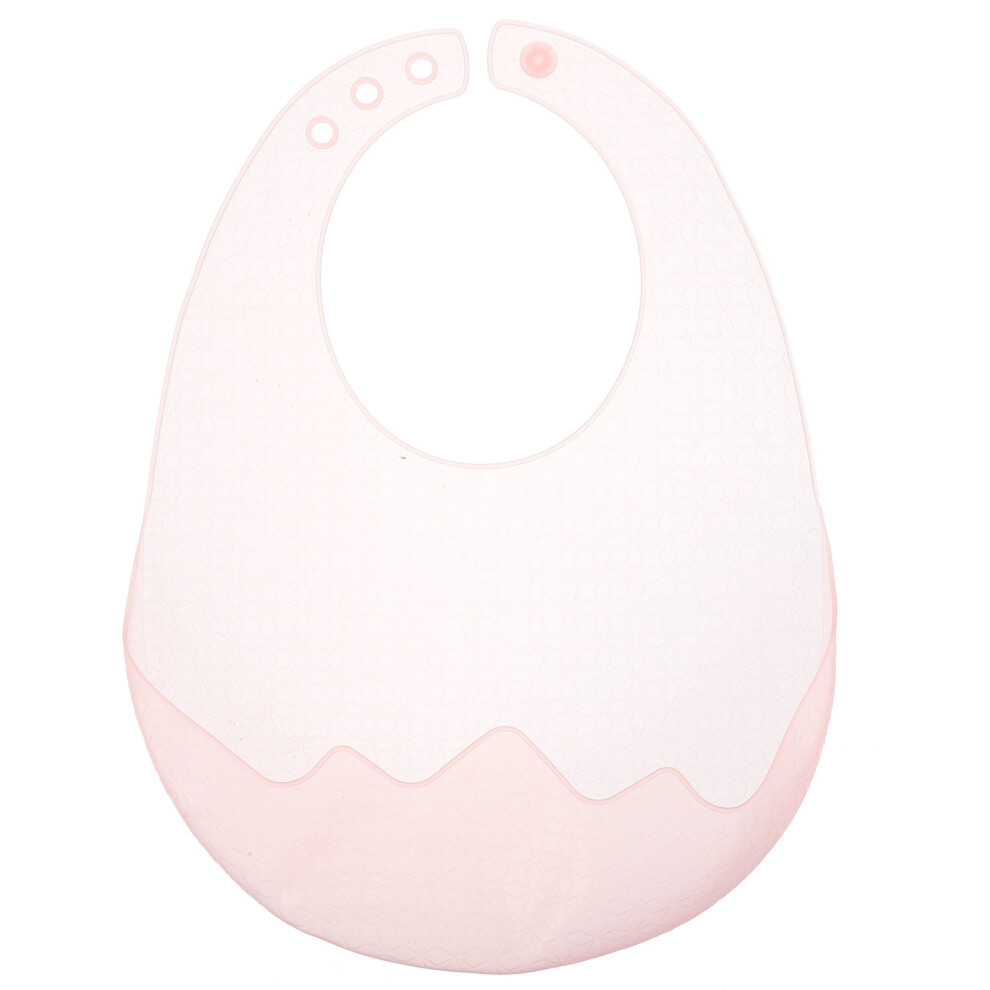 Silicone Baby Bib Adjustable Drool Bib for Newborns
