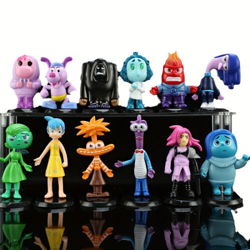 Emotion Characters Figurines PVC Desk Decor Set6Pcs 1