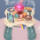 Baby Activity Table with Lights and Sounds for 6-18 Months, 1