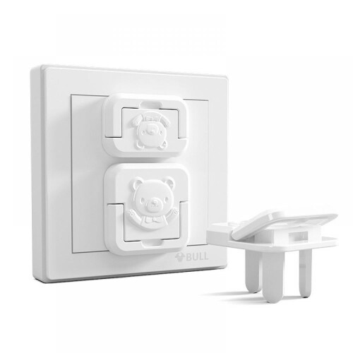 Outlet Covers with Hidden Pull Handle 10 Pack