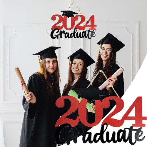 Examensskylt i trä2024 1 styck