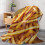 Manta de flanela macia e quente com estampa de batatas fritas, 127 x 152 cm (50 x 60 polegadas). 2